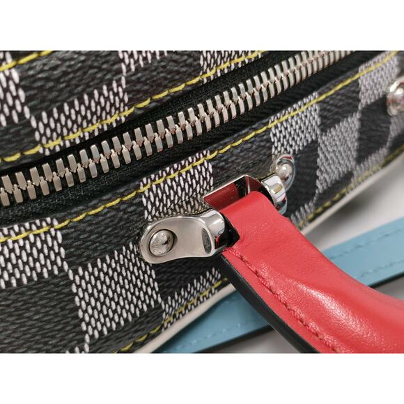 Louis Vuitton Valisette Bag Damier BB crossbody black & white LV vanity box bag - Picture 12 of 16